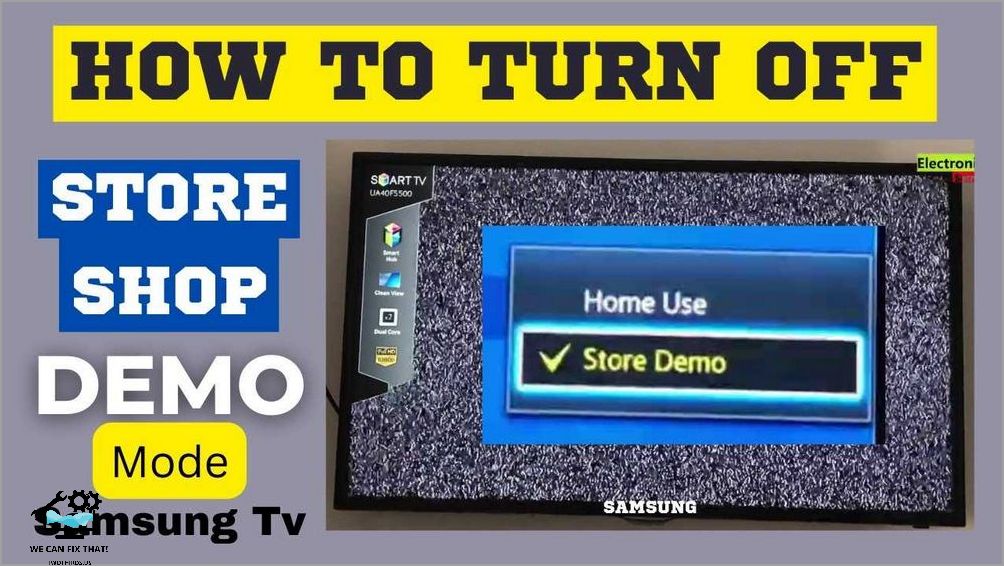 How to Turn Off Demo Mode on Vizio TV