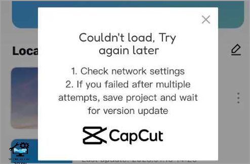 Reasons for "Couldn't Load" Error in CapCut and How to Fix It