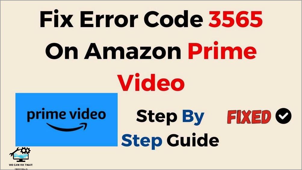 The Complete Guide to Fixing Amazon Error Code 3565