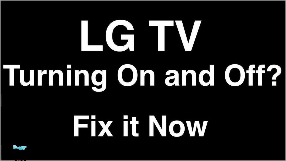 Reasons why your LG TV turns on automatically