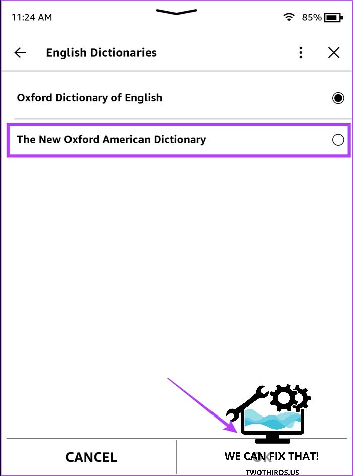 5 Ways to Fix Kindle Dictionary Not Working
