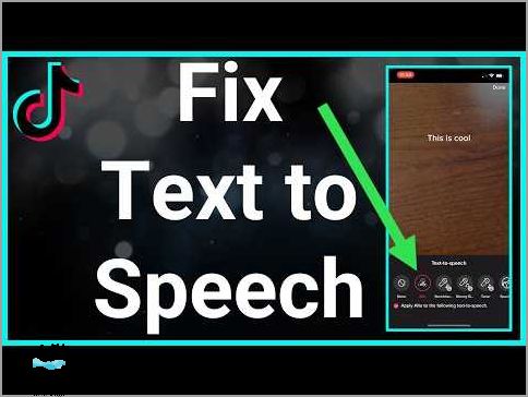 Fixing the TikTok Text-to-Speech Feature: Common Issues and Solutions