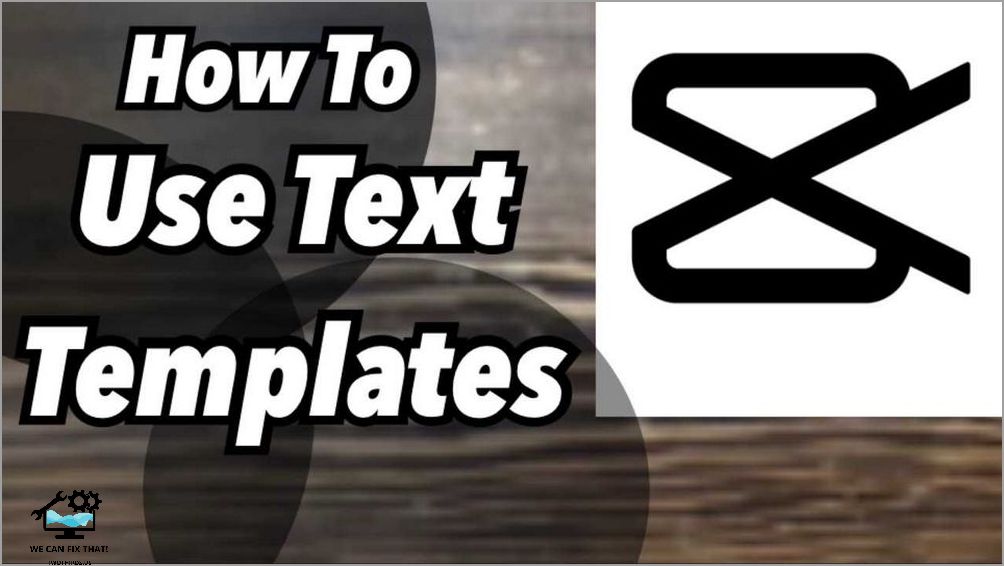 Editing Text in CapCut Template: A Step-by-Step Guide