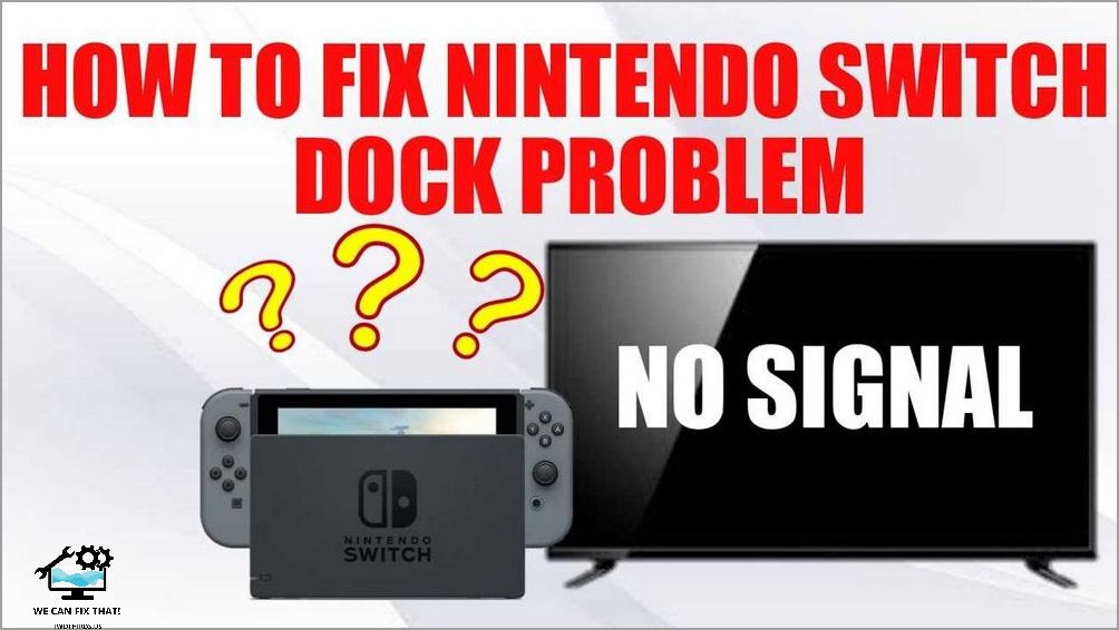 How to Troubleshoot and Resolve a Switch Dock Light Blinking Once and Turning Off