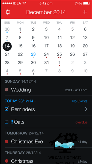 5 Reasons to Use Fantastical 2 for iPhone Calendar App