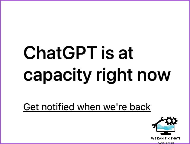 8 Ways to Fix ‘ChatGPT Is at Capacity Right Now’ Error