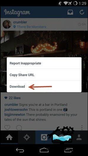 Android: Post Images, Videos from 2 Instagram Accounts