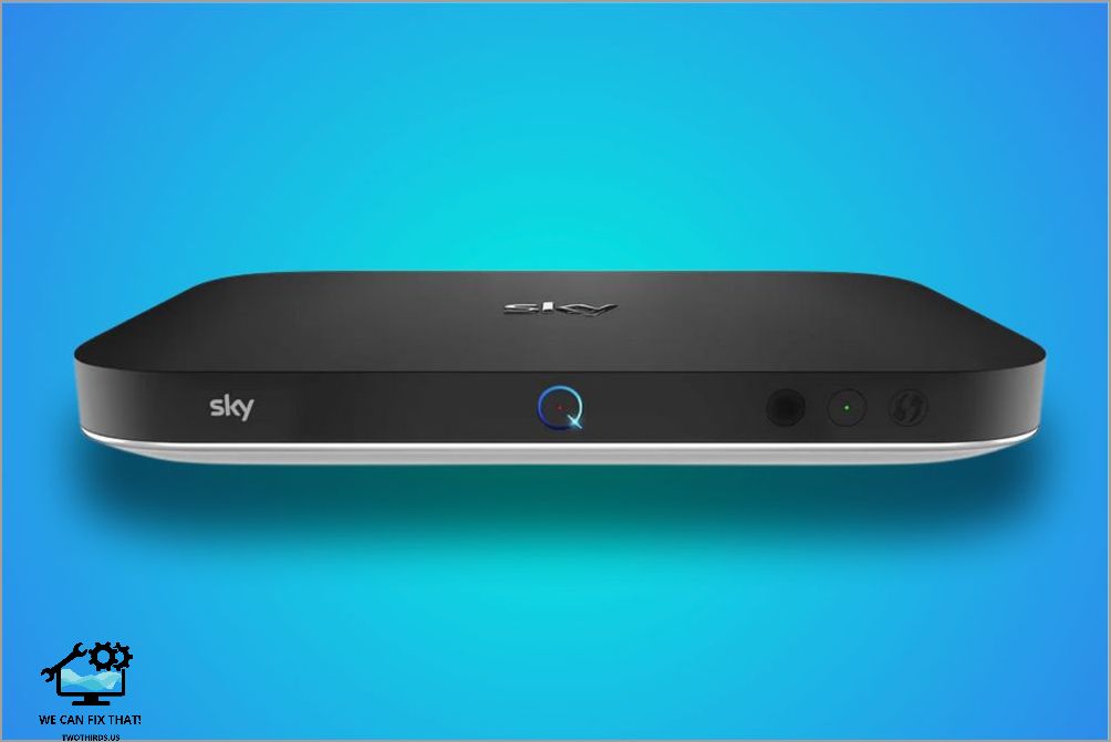 Sky Q TV Box Lights Explained