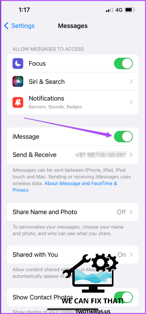 7 Best Fixes for iMessage Not Sending to One Contact on iPhone