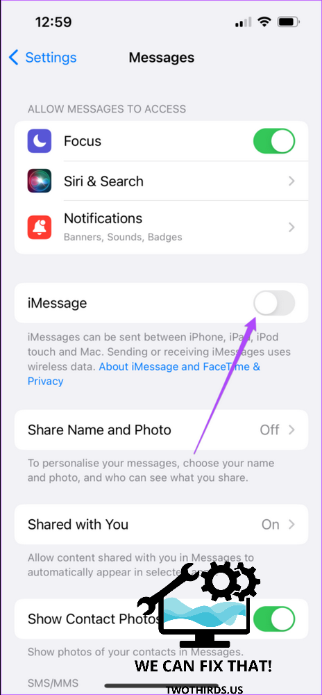 7 Best Fixes for iMessage Not Sending to One Contact on iPhone